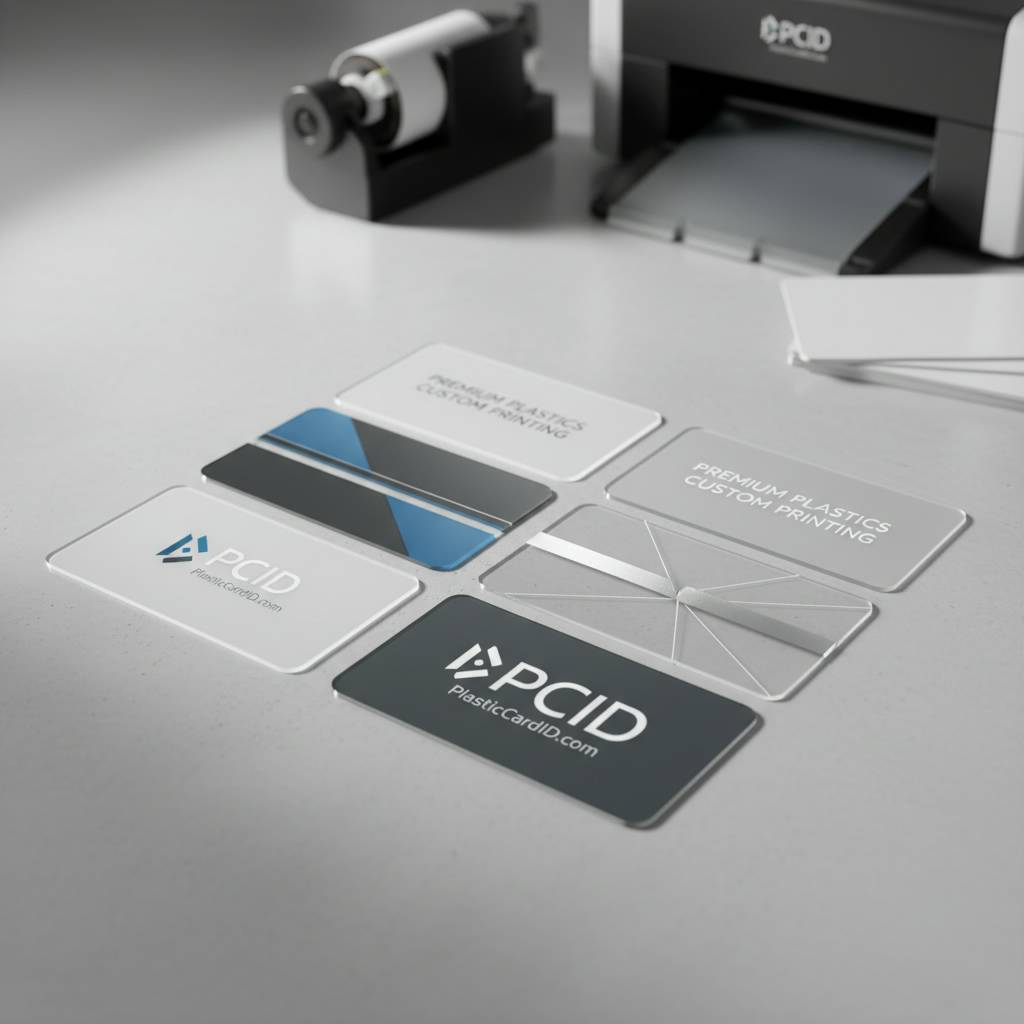Clear Plastic Business Cards & Capabilities
