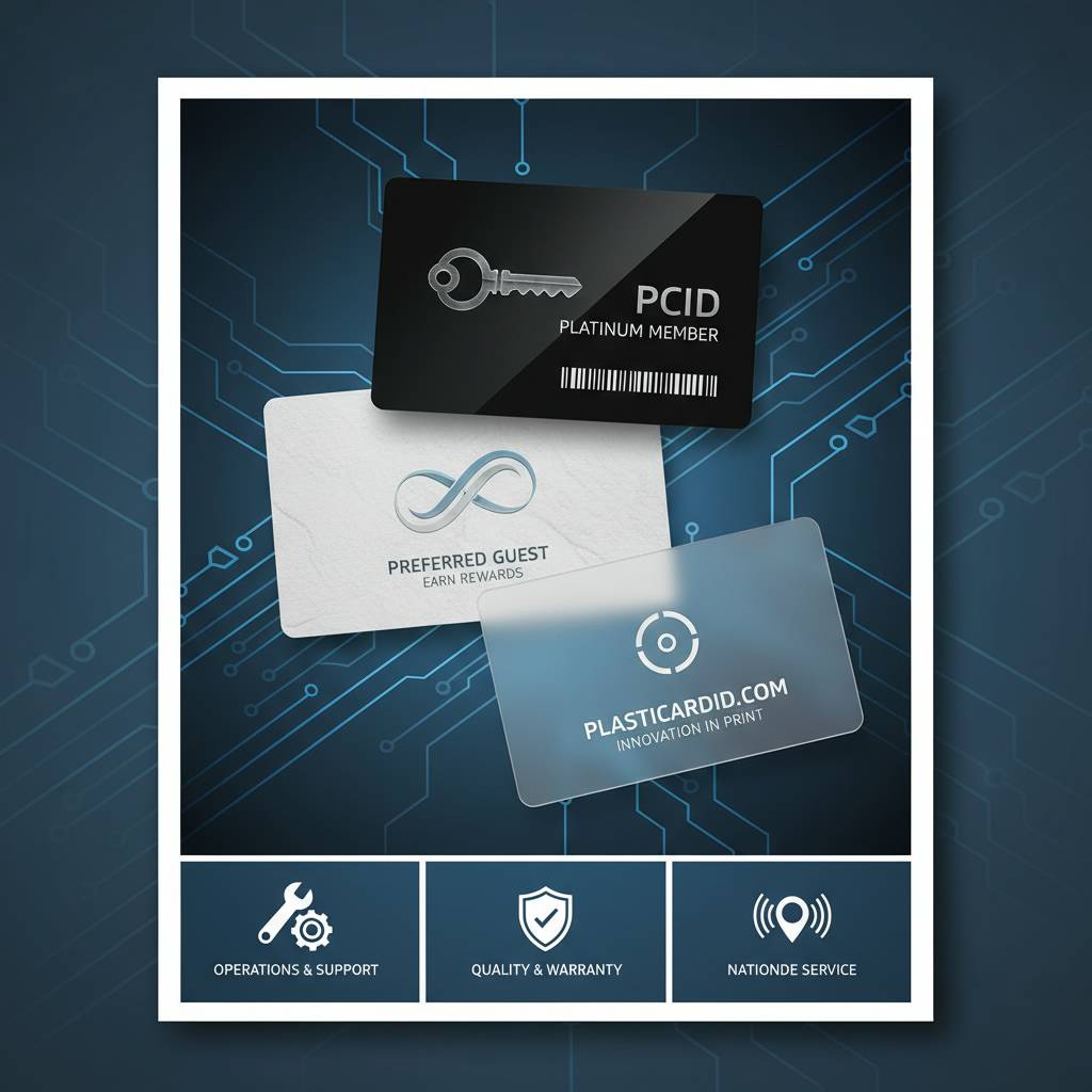 Operations, Warranty & Service Areas - Plastic Card ID