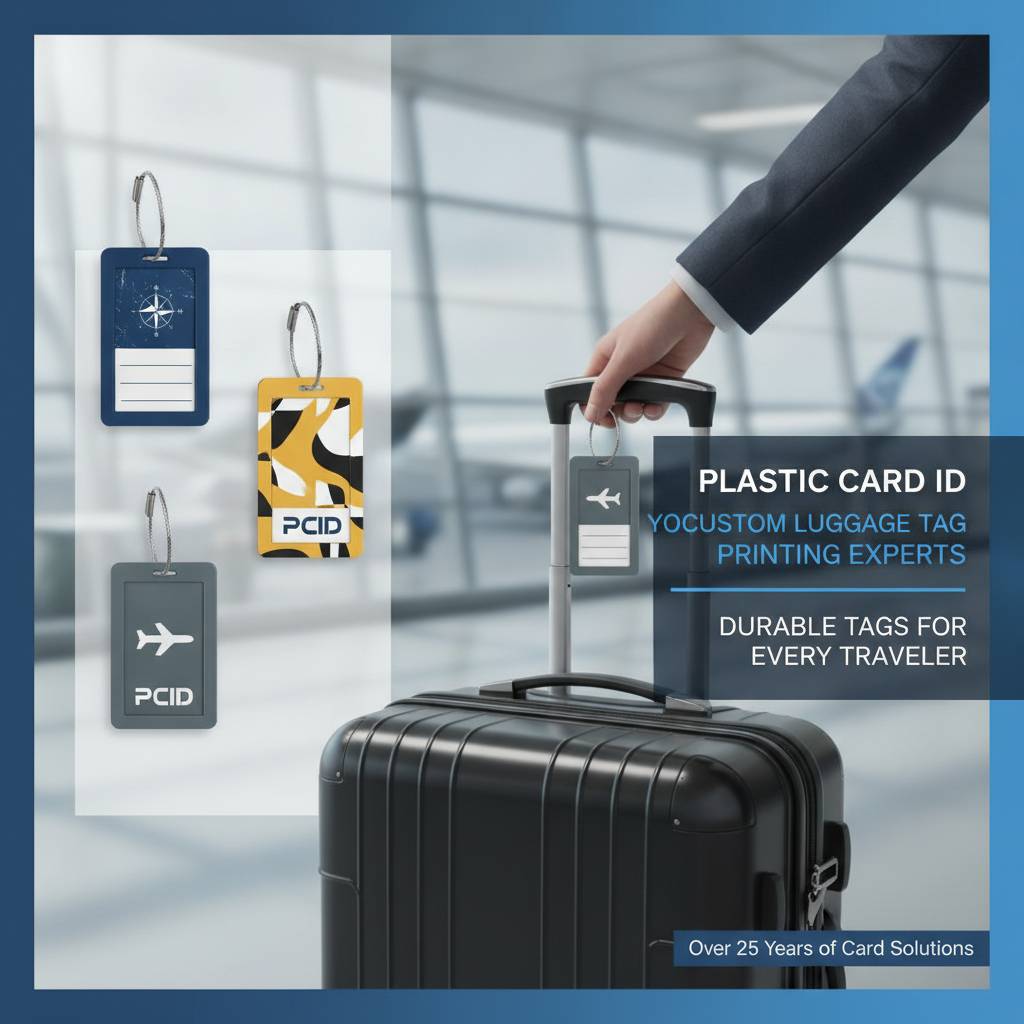 Welcome to Plastic Card ID: Your Custom Luggage Tag Printing Experts