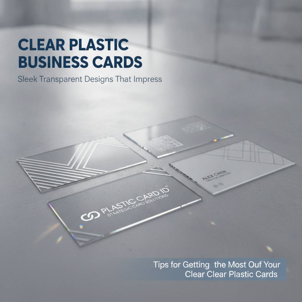 Tips for Getting the Most Out of Your Clear Plastic Business Cards