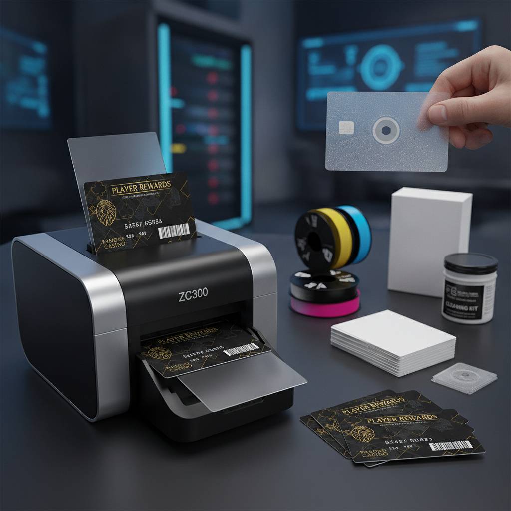 Card Printers and Supplies for In-House Casino Card Printing