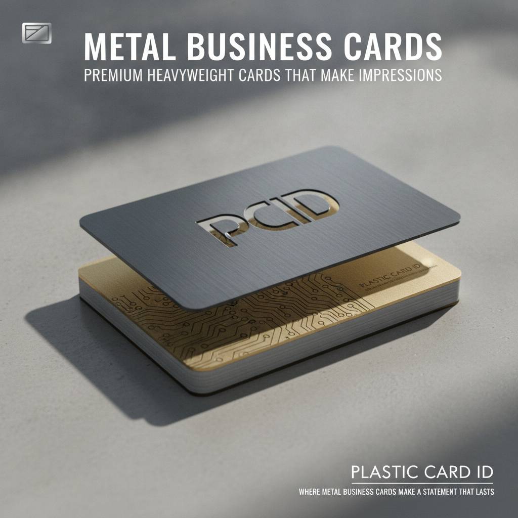 Welcome to Plastic Card ID: Where Metal Business Cards Make a Statement That Lasts