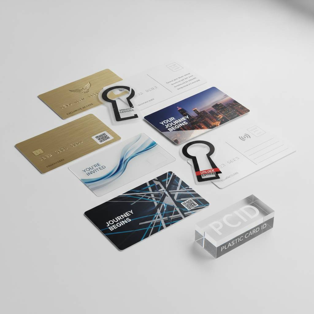 Specialty Cards: Luxury, Clear, and Custom-Shaped Options