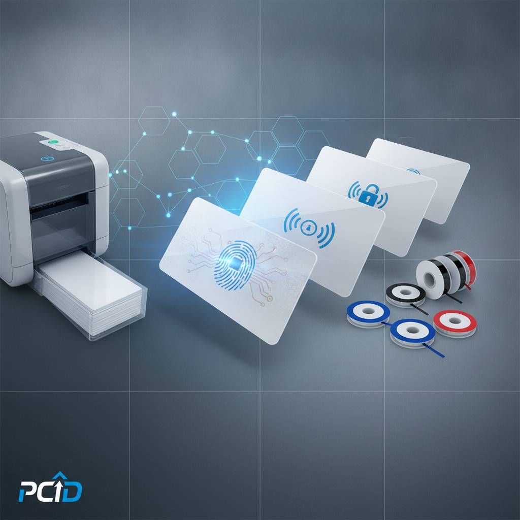 Card Printers and Refill Supplies for RFID Programs