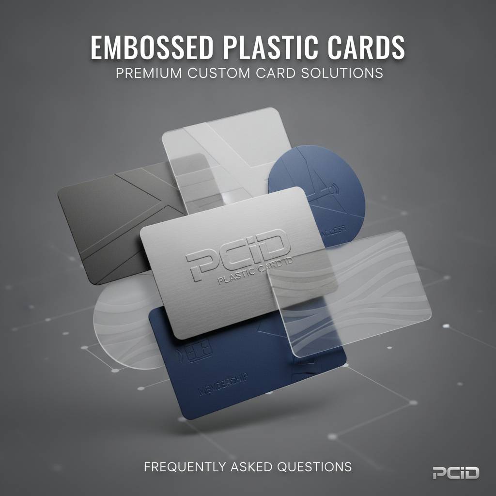 Frequently Asked Questions About Embossed Plastic Cards